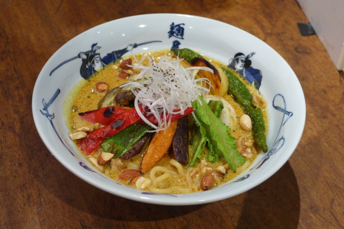 ベジ白湯カレー麺