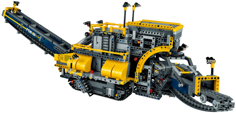 全3900ピース、長さ70cm越え。LEGO史上最大のテクニックセット「バケット掘削機」が凄まじい