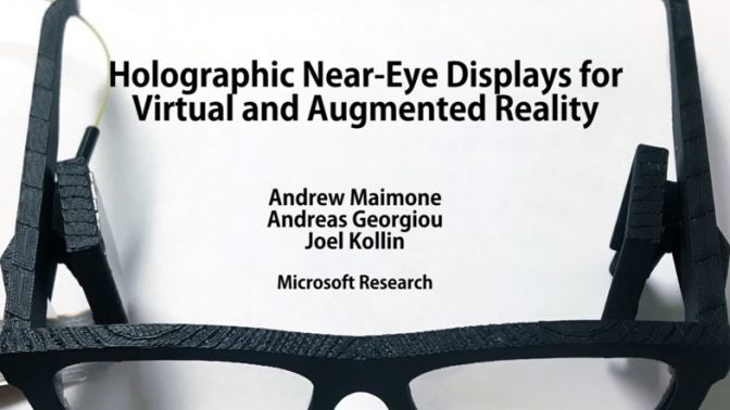 乱視を矯正してくれる?! Microsoftの新型AR(拡張現実)メガネ