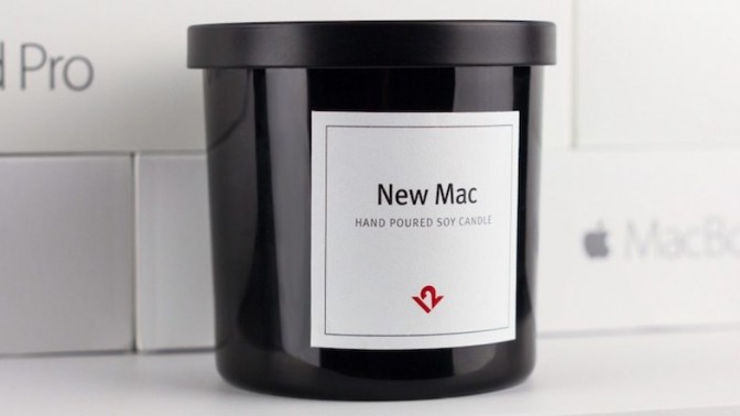 New Mac Candle