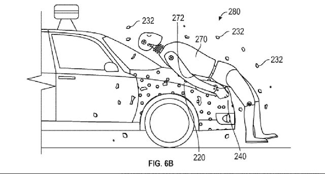 斬新！ Googleの自動運転車用の新特許はハエ捕り紙風