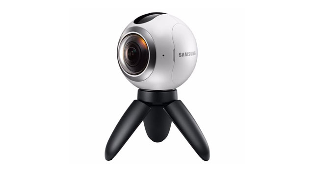 360度映像が撮影可能なカメラ「Gear 360」