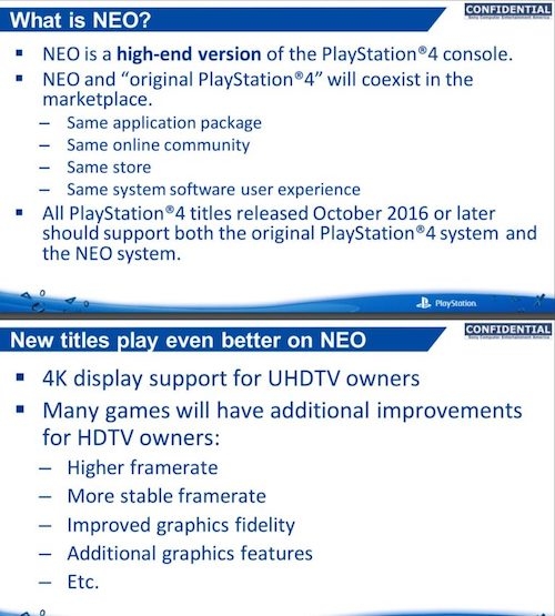 PS4上位版「Neo」は10月13日に発売？ 詳細なスペックも判明か