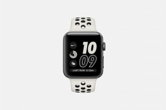 ナイキの限定Apple Watch。モノトーンで激渋