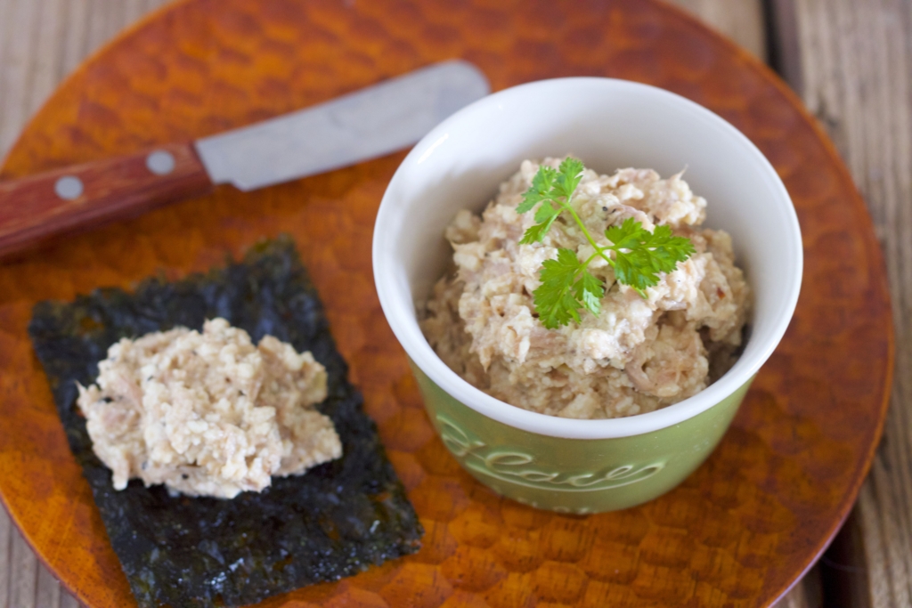 ツナ豆腐クリチ＆鮭豆腐クリチディップ