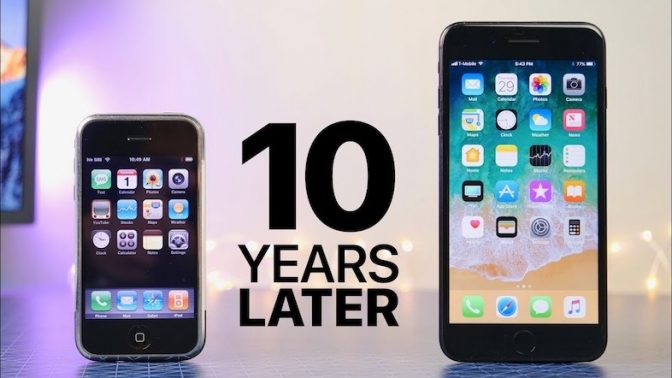 10年間でこんなに変わった! 初代と最新のiPhoneを比較