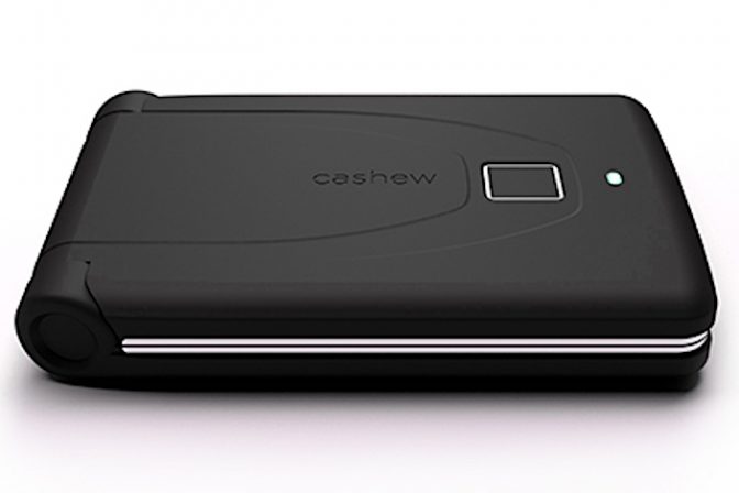 これからはお財布も指紋認証をつける時代へ！ 未来型財布『Cashew』がアツい