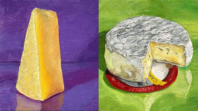 チーズ画伯がチーズばかりを描くようになったワケと成功までの道のり