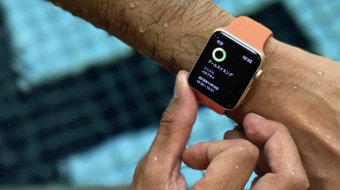 Apple Watch Series 2の新ワークアウト「プールスイミング」をスイマーに試してもらった 1