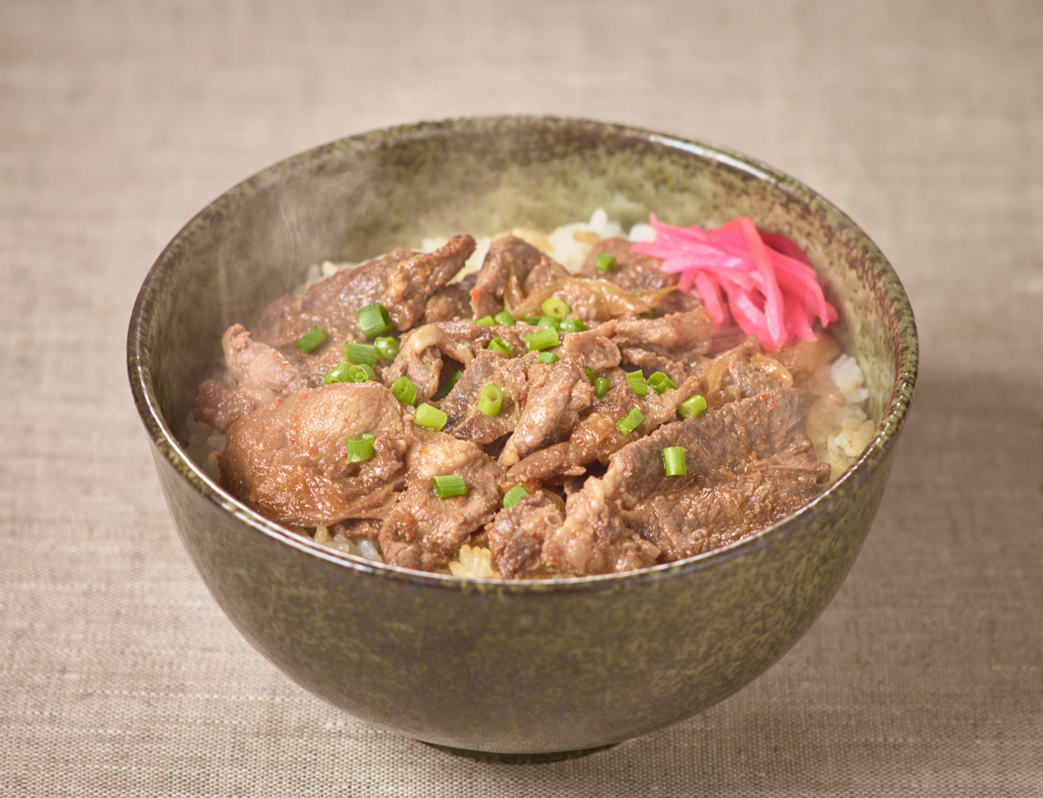 ジンギスカン丼(調理例)