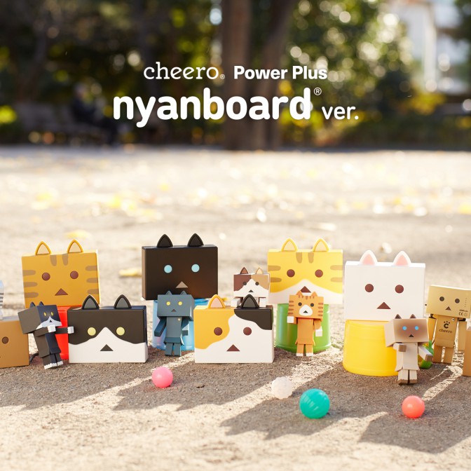 cheero Power Plus 6000mAh nyanboard version