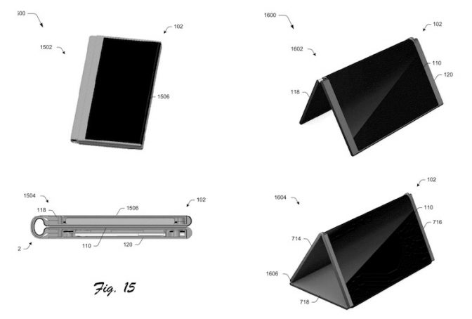 これがMicrosoftの折りたたみスマートフォン？ まるで小型のSurfaceや…