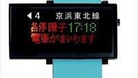 駅の電光掲示板を手に入れる