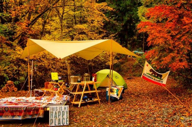 秋キャンプ