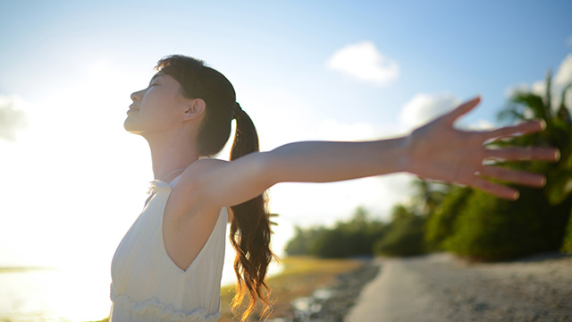 眠気を飛ばすための30秒の呼吸法