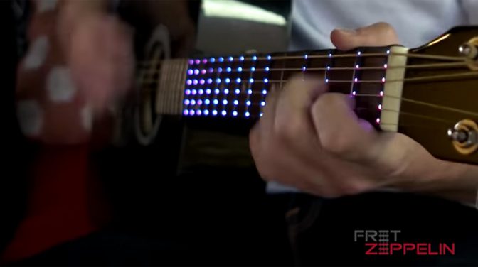 ギターを練習するのが楽しくなるお助けアイテム「Fret Zeppelin」 1