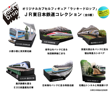 ガチャでJR鉄道コレクション