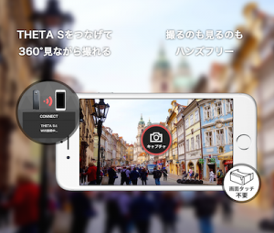 ものすごい没入感！ハコスコカメラでRICOH THETA Sの映像世界にリンク