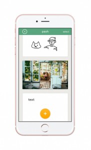 写真/テキスト/手書きを組み合わせて、コンテンツを作れるアプリ「Pash」
