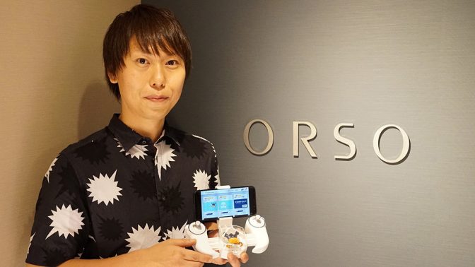 【ドローンキーパーソンインタビューVol.14-1】着メロ作りからドローン事業へ。ORSO代表取締役社長 坂本義親氏の着眼点