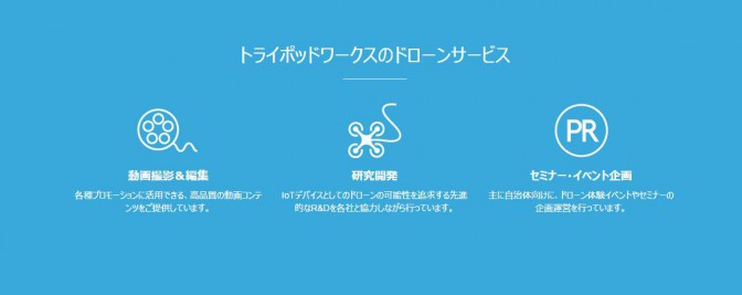 【ドローン空撮】トライポッドワークスが包括的飛行許可を取得